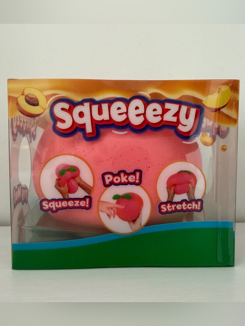 Sunny Days Peach Squeezy | Tiktok Viral Squishy Toy fidget
